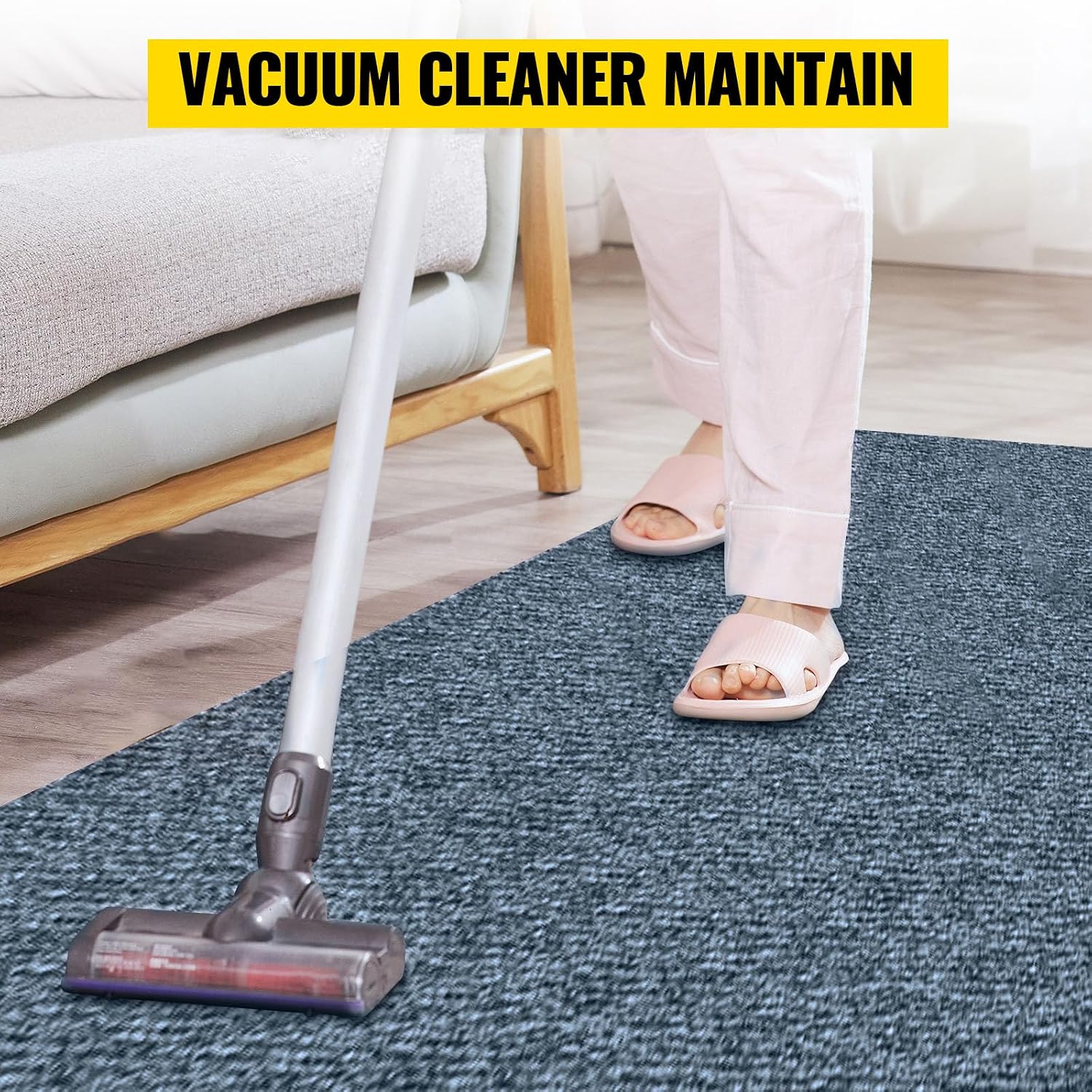 Happybuy 6 ft x 13 ft Grey Marine Carpet for Boats Waterproof - 0.18" Thick Indoor Outdoor Rug Carpet Roll for Home Patio Porch Deck - Image 7