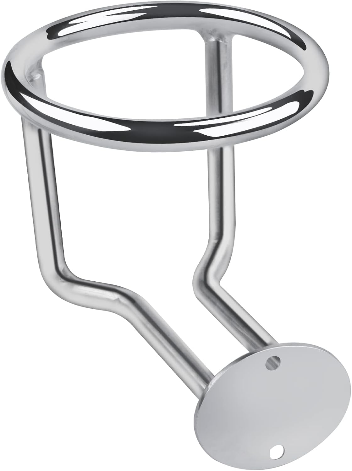 2 PCS Boat Ring Cup Holder Stainless Steel Ringlike Drink Holder for Marine Yacht - Image 8