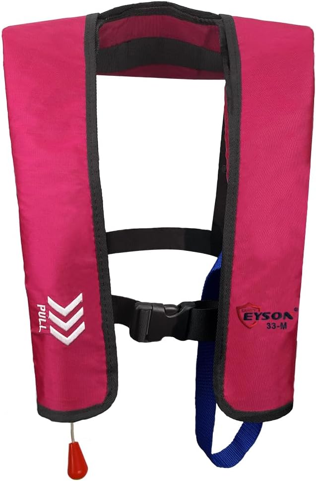 Eyson Inflatable Life Jacket Inflatable Life Vest for Adult Classic Manual