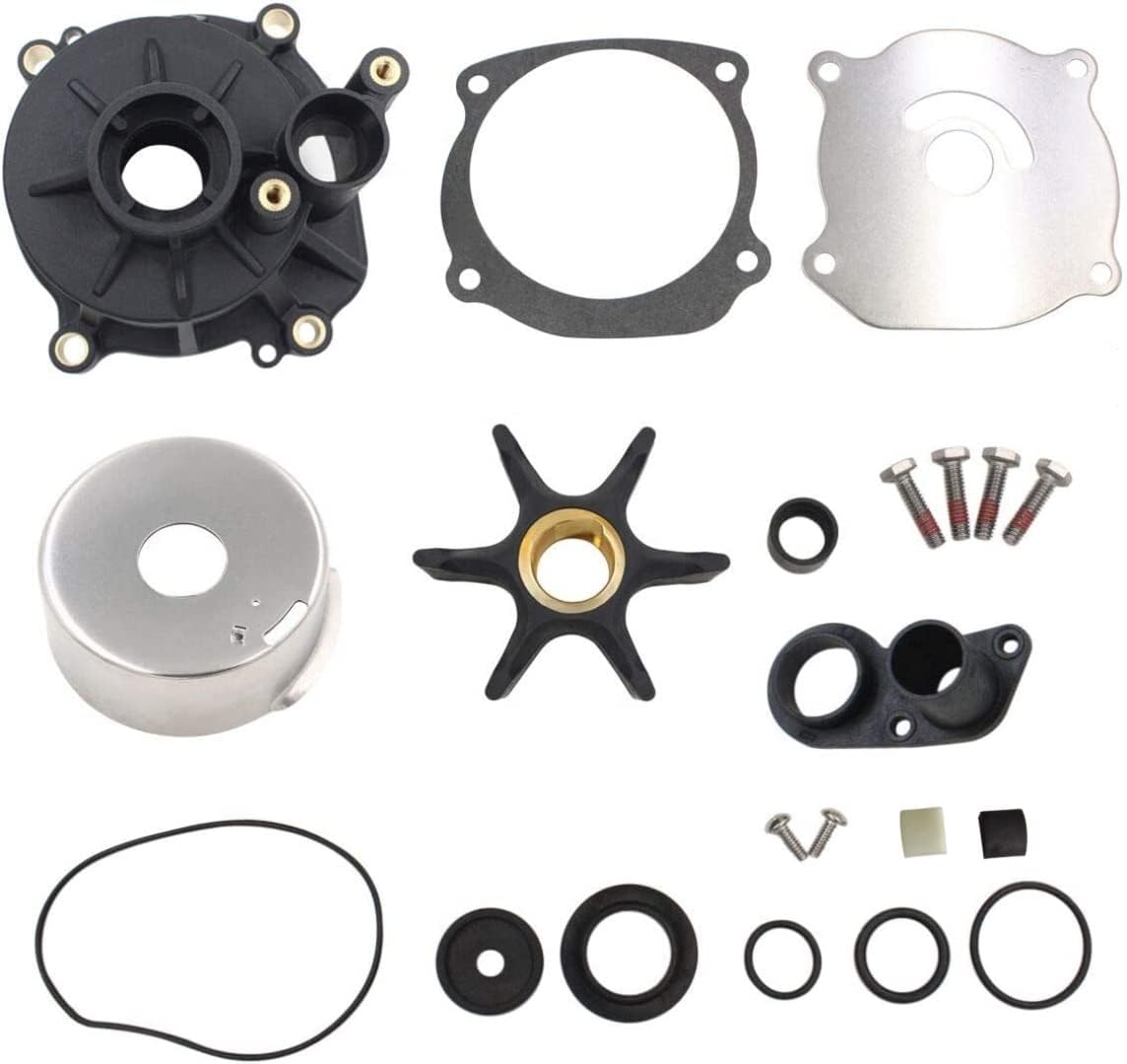 Water Pump Repair Kit Replacement with Housing for Johnson Evinrude V4 V6 V8 85-300HP Outboard Motor Parts 5001594