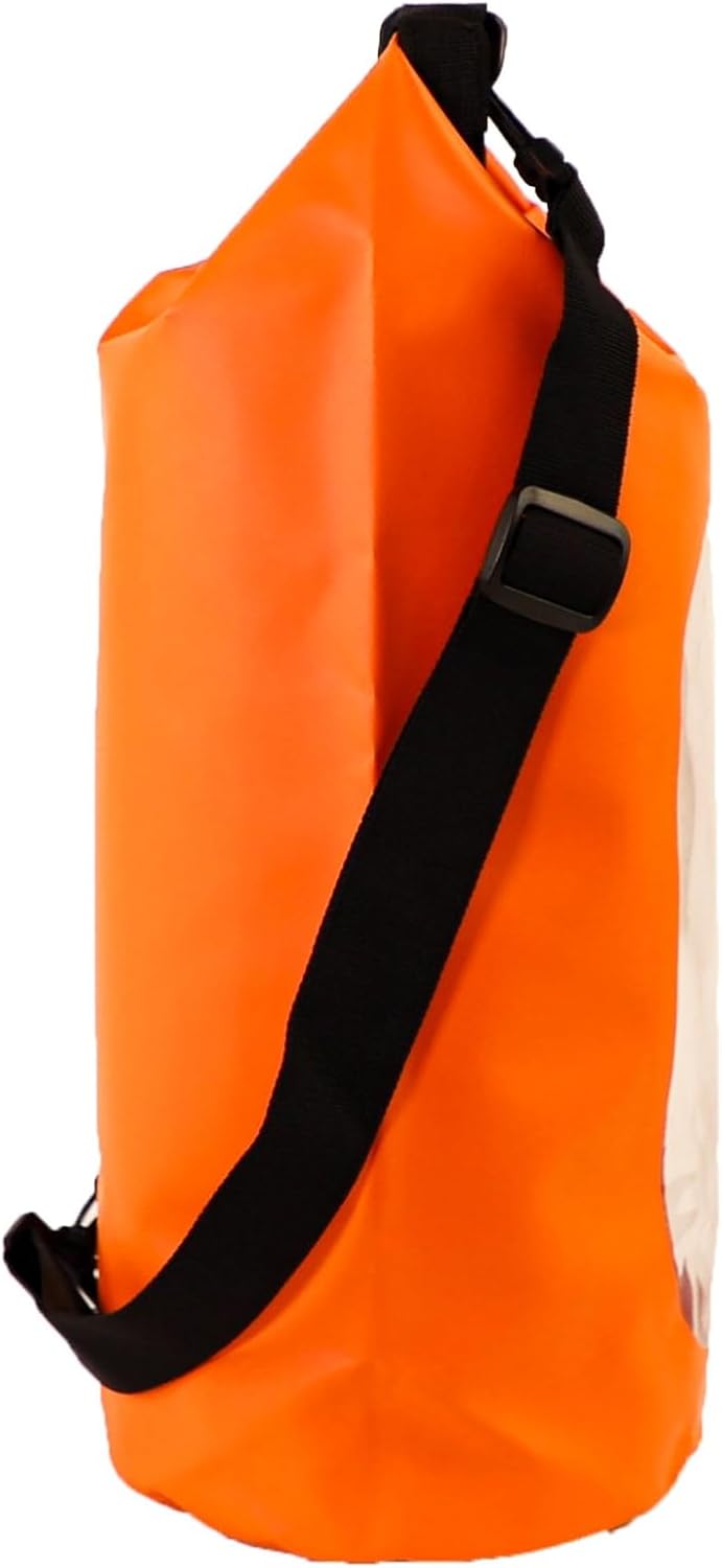 YakAttack 10L Roll-Top Waterproof Dry Bag with Air Valve | Durable & Water Resistant | Compact Storage | Remove Trapped Air | Additional Buoyancy | Dry Bag for Kayaking, Hiking, Boating & Camping - Image 2