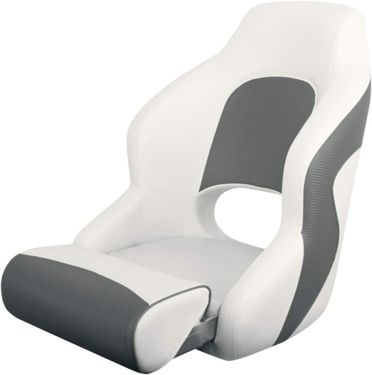 MSC Captain Boat Seat (White/Charco...