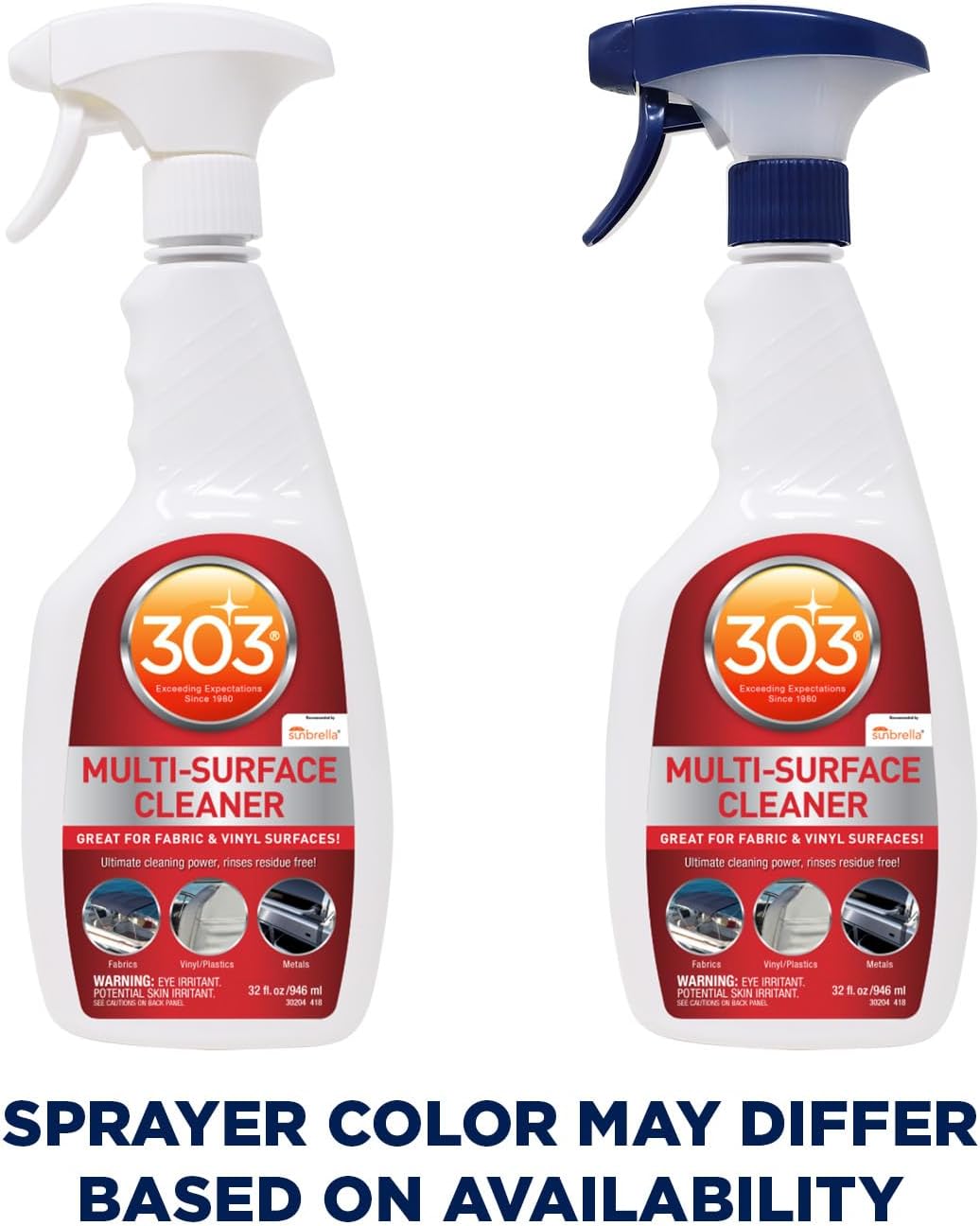 303 Marine Multi-Surface Cleaner for Vinyl & Canvas, 32 oz | Removes dirt, grime, and stains from vinyl, canvas, upholstery, and other marine surfaces. - Image 3