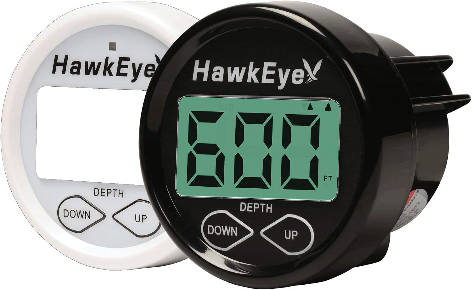 DepthTrax 2B Boat Mount in Dash Digital Depth Finder