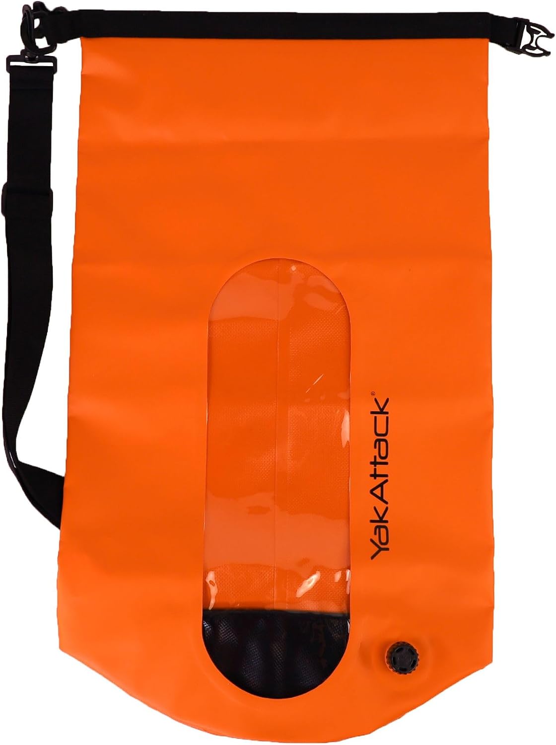 YakAttack 20L Roll-Top Waterproof Dry Bag with Air Valve | Durable & Water Resistant | Compact Storage | Remove Trapped Air | Additional Buoyancy | Dry Bag for Kayaking, Hiking, Boating & Camping - Image 3
