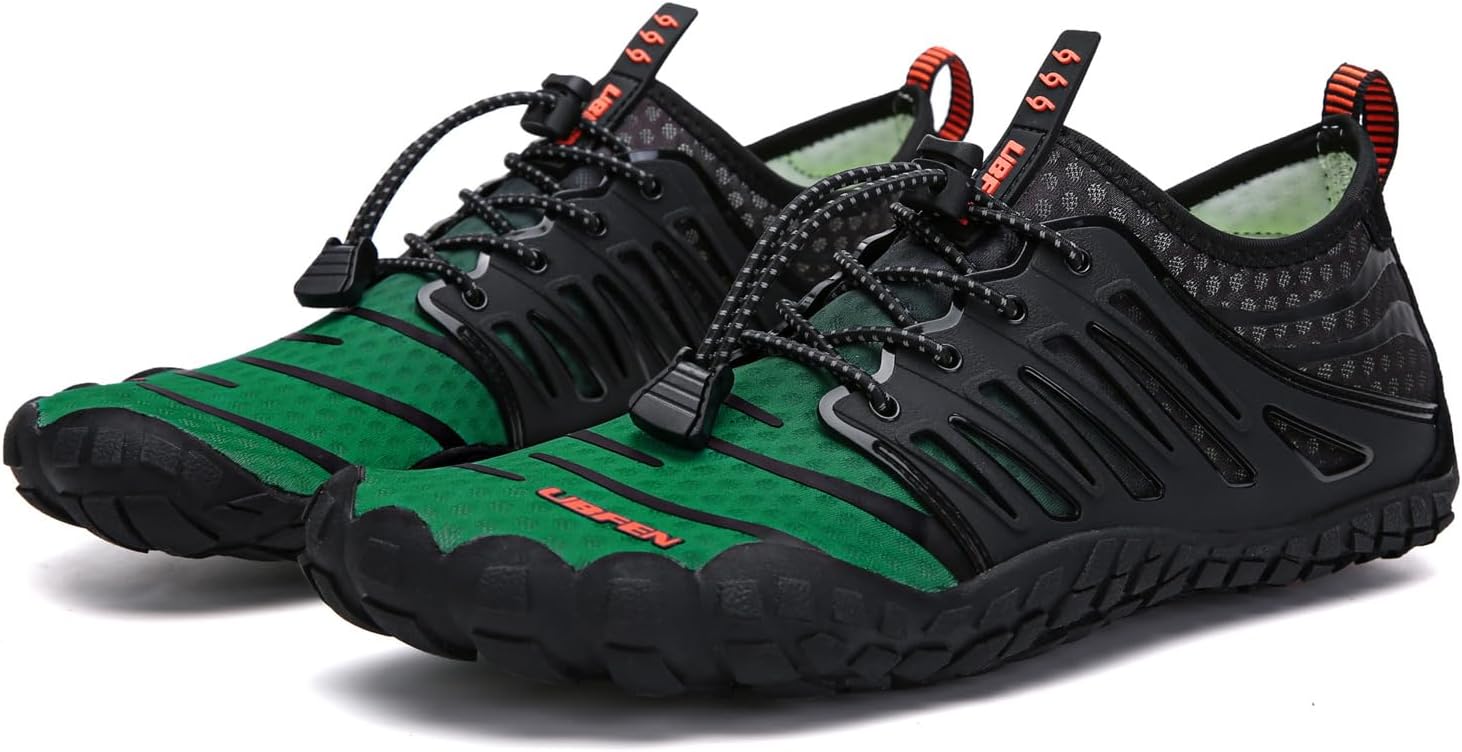 UBFEN Water Shoes for Men Women Quick Dry Swim Aqua Socks | Lightweight Barefoot-style Fit, Rubber Sole, Hiking, Fishing, Kayaking, Beach, Pool, Boating, Diving And Water-to-land Wear - Image 4