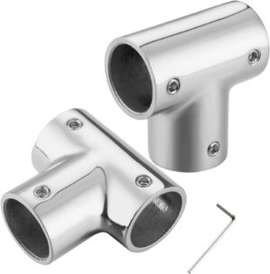 Boat Handrail Tee, 316 Stainless St...