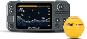 LUCKY Kayak Portable Fish Finder Tr...