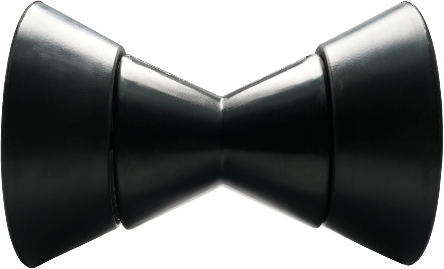 Boat Trailer Roller Parts–Sturdy Bow Roller and Stop,3Inch / 4Inch Boat Trailer Roller with Spoke Fits 1/2" Shaft,PU Marine Keel Trailer Rollers