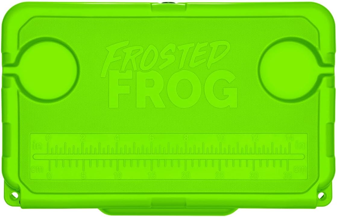 Frosted Frog 20 Qt Rotomolded Hard Cooler, Heavy Duty Made in USA | Commercial-grade build, thick-wall foam insulation, multi-day cooling for camping, fishing, hunting, boating, beach & BBQ - Image 2