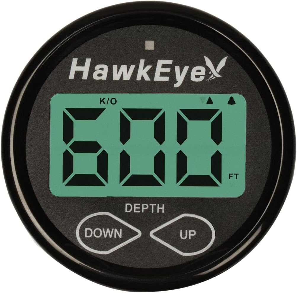 DepthTrax 2B Boat Mount in Dash Digital Depth Finder - Image 3