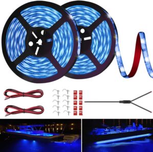 LED Boat Strip Lights, 32.8FT Marin...