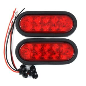 PPI (2) Red Trailer Truck LED Seale...