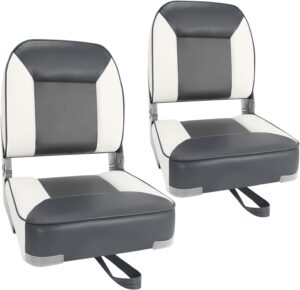 Boat Seats 2 Pack, Skureay Low/High...