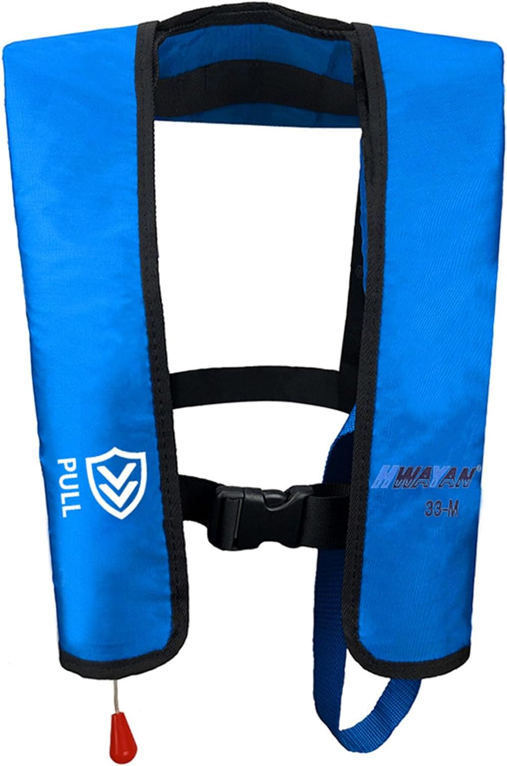 Manual Inflatable Life Jacket | Inflatable PFD Jackets for Adults|Kayak Life Vest | PFD Low Profile for Fishing Sailing|Jet Skiing |Supports up to 330 lbs