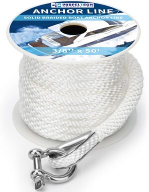 Anchor Rope Braided Anchor Line(Whi...