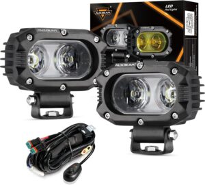 Auxbeam 4 Inch LED Light Pods, 60W ...