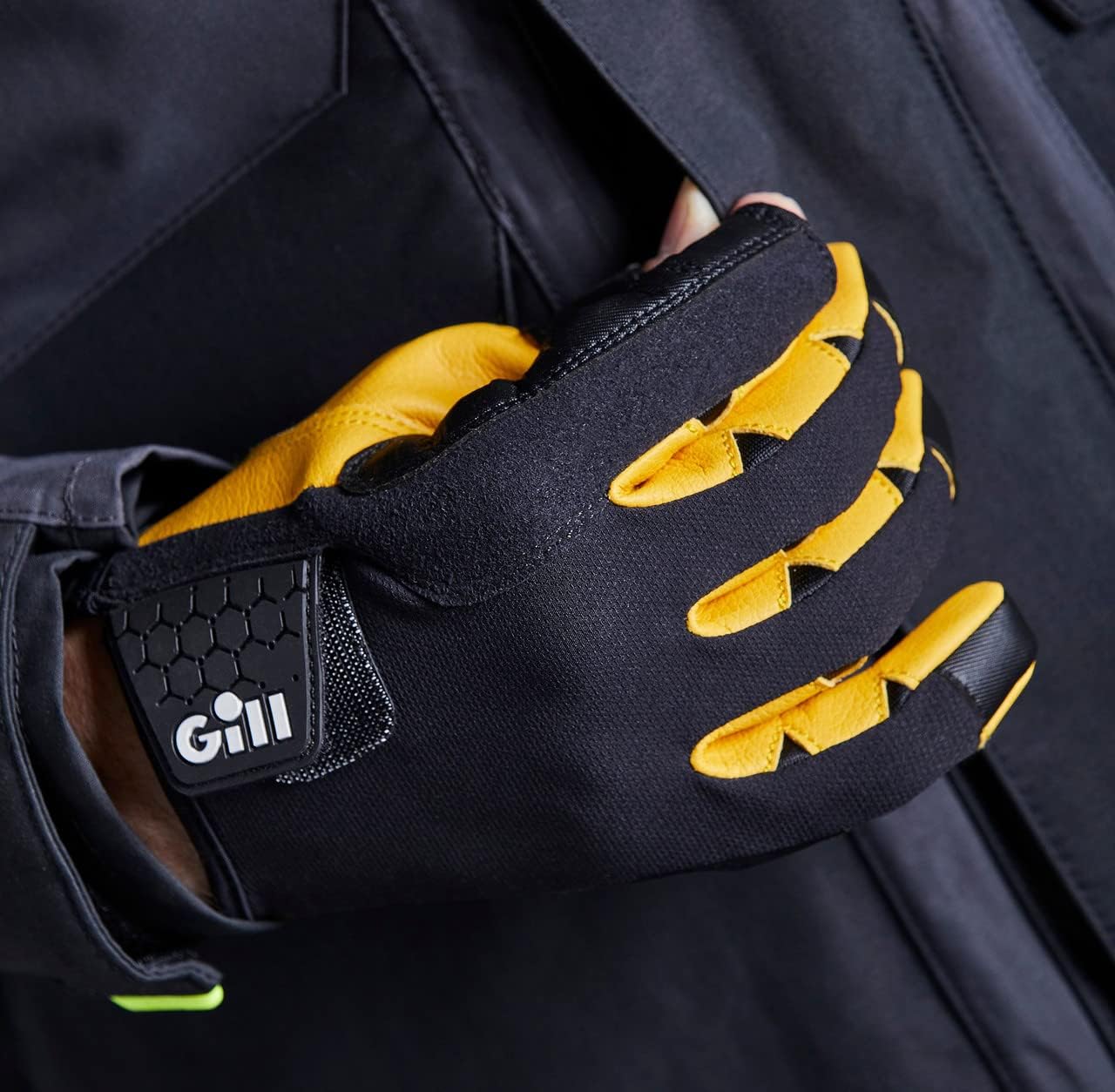 Gill Long Finger Pro Sailing Gloves - Sailing, Paddle & Board Sports, Kayaking or Windsurfing - Image 5