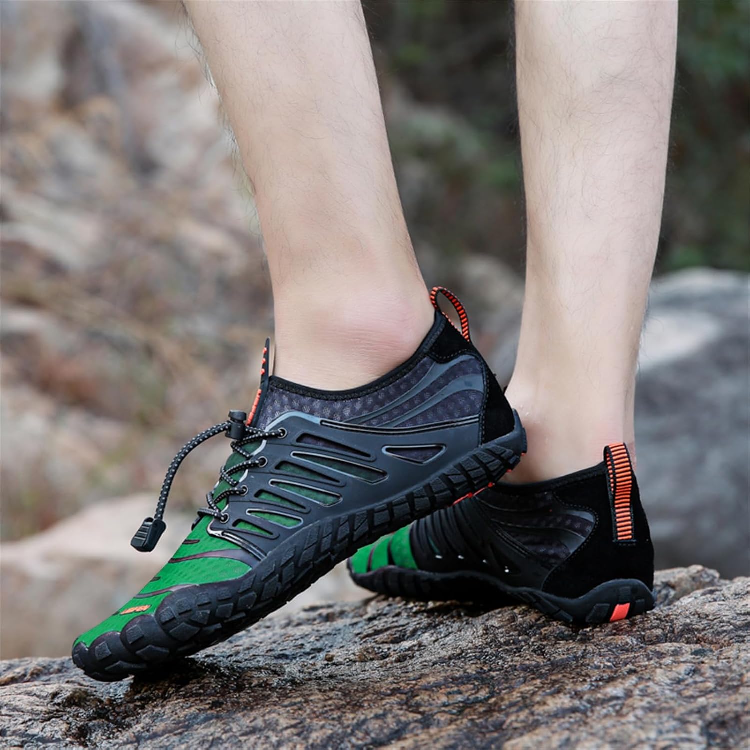 UBFEN Water Shoes for Men Women Quick Dry Swim Aqua Socks | Lightweight Barefoot-style Fit, Rubber Sole, Hiking, Fishing, Kayaking, Beach, Pool, Boating, Diving And Water-to-land Wear - Image 3