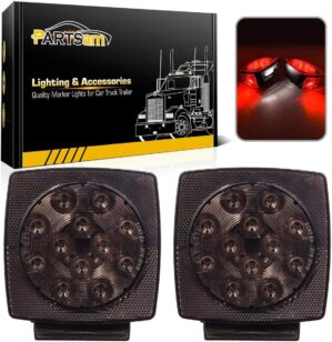 Partsam 12V Submersible Square Led ...