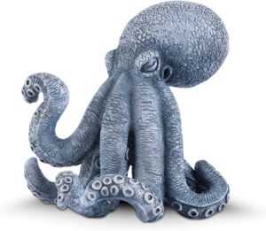 Octopus Statue Nautical Decor, Resi...