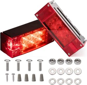 CZC AUTO 2PCS 12V LED Submersible L...