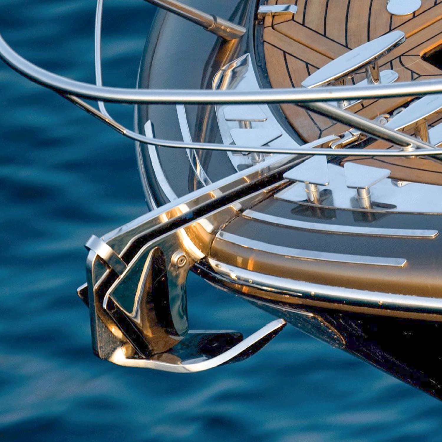 316 Stainless Steel Bruce Style Claw Anchor, Marine Grade Mirror Polished Boat Anchor for Saltwater Boats, Sailboats, Cruisers, Fishing Boats & Bow Roller Setup, 11 lb/16.5 lb/22 lb - Image 7