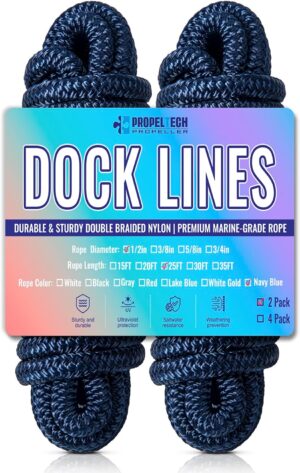 2 Pack 1/2″ x 25′ Boat ...