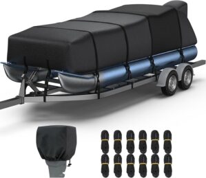 RVMasking Pontoon Boat Cover with M...