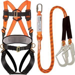 Safety harness fall protection kit,...