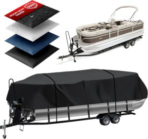 Heavy Duty 900D Pontoon Boat Cover,...