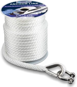 Anchor Rope Braided Anchor Line(Whi...