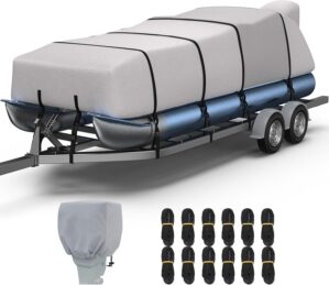 RVMasking Pontoon Boat Cover with M...