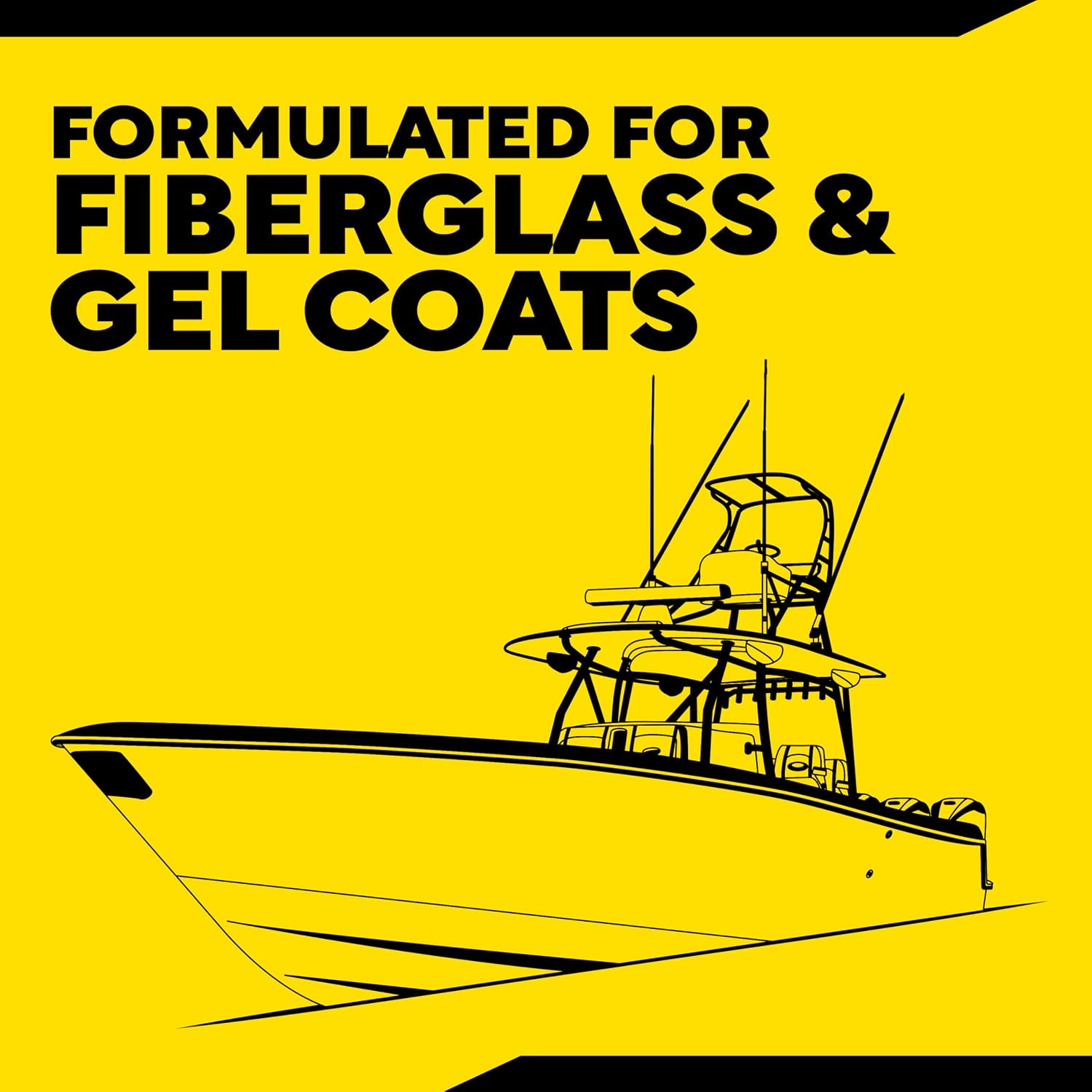 Meguiar’s Marine/RV One Step Boat Compound, Oxidation Remover, Boat Water Spot Remover, Also Removes Stains and Scratches, Restores Color and Shine to Fiberglass Gel Coat Finishes, 32 Oz - Image 7