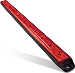 True Mods 16 Inch 12 Red LED Traile...