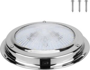 RVZONE Marine Boat Dome Light 12V L...