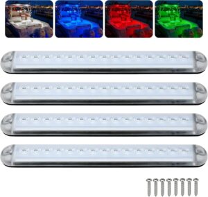 RGBW Boat LED Courtesy Light 12V 4P...