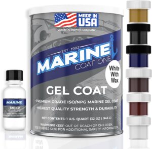 Iso/Npg Gel Coat White with Wax wit...
