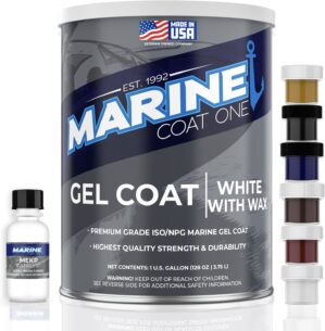 Iso/Npg Gel Coat White with Wax wit...