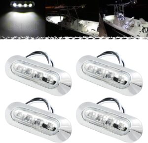 PSEQT 3.8” Waterproof Boat Ma...