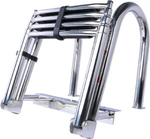 4 Step Pontoon Boat Ladder, 316 Sta...