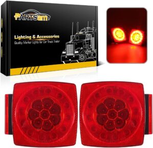 Partsam 12V LED Trailer Light Kit, ...
