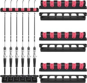 3 Set Fishing Rod Holders for 18 Ga...