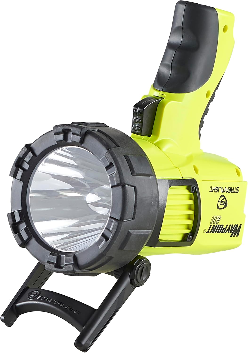 Streamlight 44910 WayPoint 400 1400-Lumen 400,000-Candela Rechargeable Handheld LED Spotlight for Outdoor, Marine, and Emergency Use, Yellow - Image 4