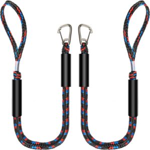 Boat Bungee Dock Lines with Clips &...