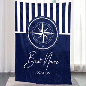 Personalized Anchor Blanket –...