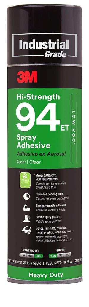 3M Hi-Strength 94 ET Spray Adhesive...