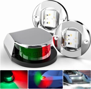 PSEQT Boat Navigation Lights LED Wa...