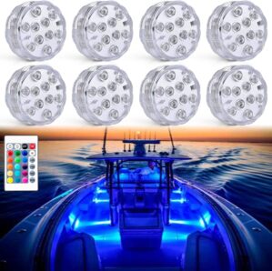 Seaponer Boat Lights Wireless Batte...