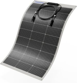 100W 12V Flexible Solar Panel 9BB M...